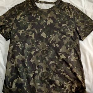 Men's ID Ideology Dark Green Performance Tech RapiDry T-shirt (Size M)